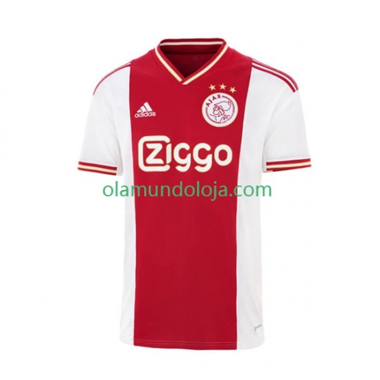 Camisola AFC Ajax Homem Equipamento Primeiro 2022-2023 Manga Curta